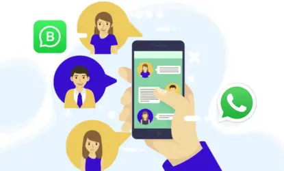incorporate live support chat with whatsapp for business
